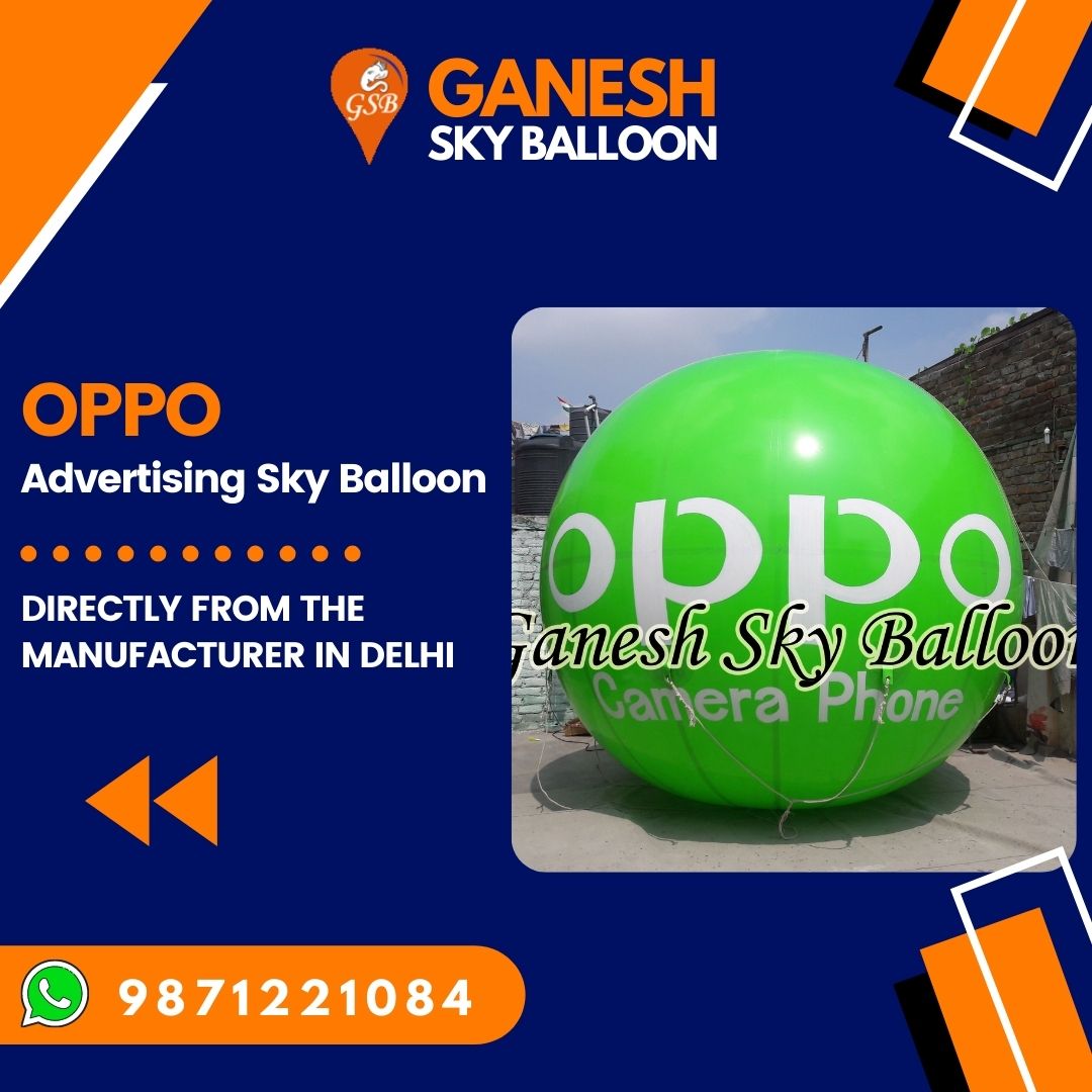 OPPO Camera Phone Advertising Sky Balloon